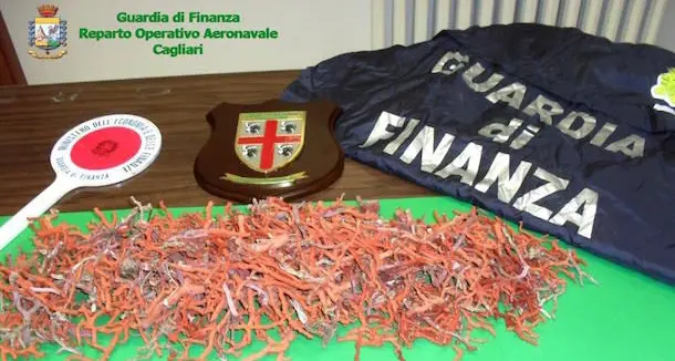 Pesca abusiva del corallo: sequestro di oltre 4 kg di \"oro rosso\", due le denunce