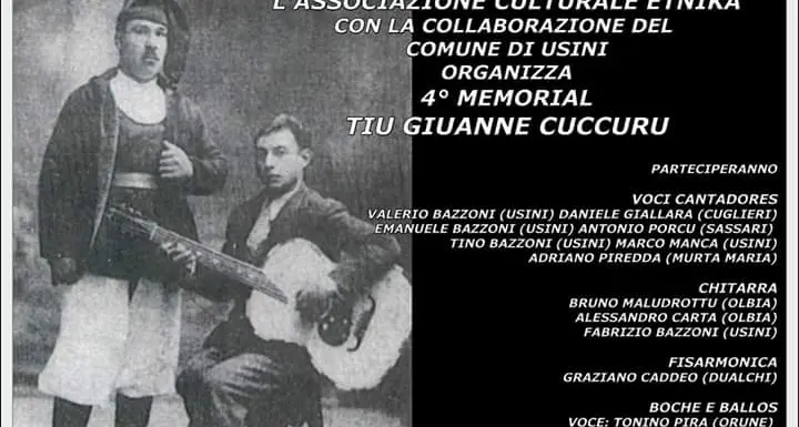 Il 9 marzo il quarto memorial a Giovanni Cuccuru