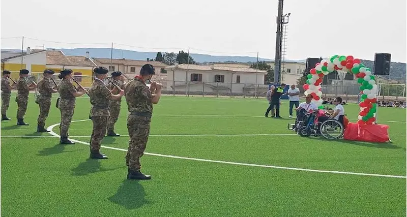 Grande accoglienza ad Oschiri per il suo campione Giovanni Achenza