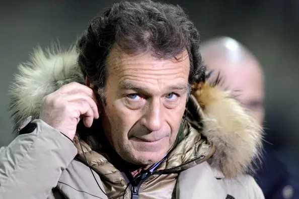 PARMA, ITALY - DECEMBER 21:  President Massimo Cellino of Cagliari Calcio during the Serie A match between Cagliari Calcio and FC Juventus at Stadio Ennio Tardini on December 21, 2012 in Parma, Italy.  (Photo by Claudio Villa/Getty Images)