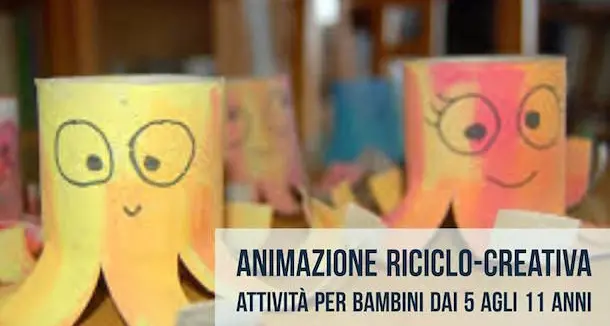 Laboratori creativi: sabato appuntamento con \"Riciclarte\"