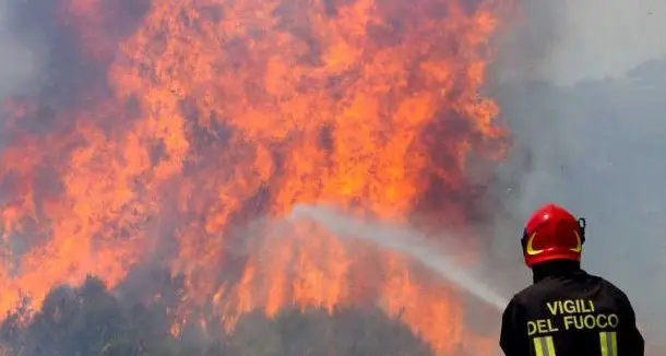 Bruciano sterpaglie e perdono il controllo del fuoco: scattano due sanzioni