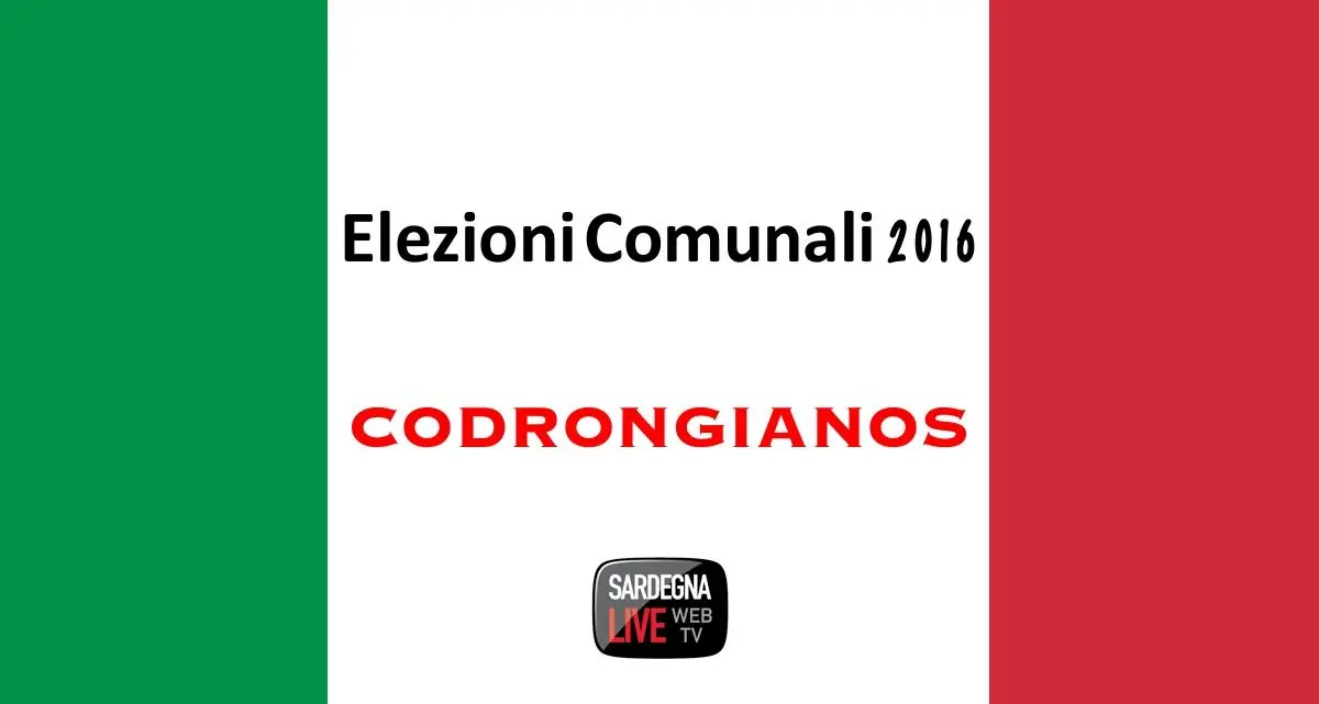 Codrongianos. Elezione del sindaco e rinnovo del Consiglio comunale