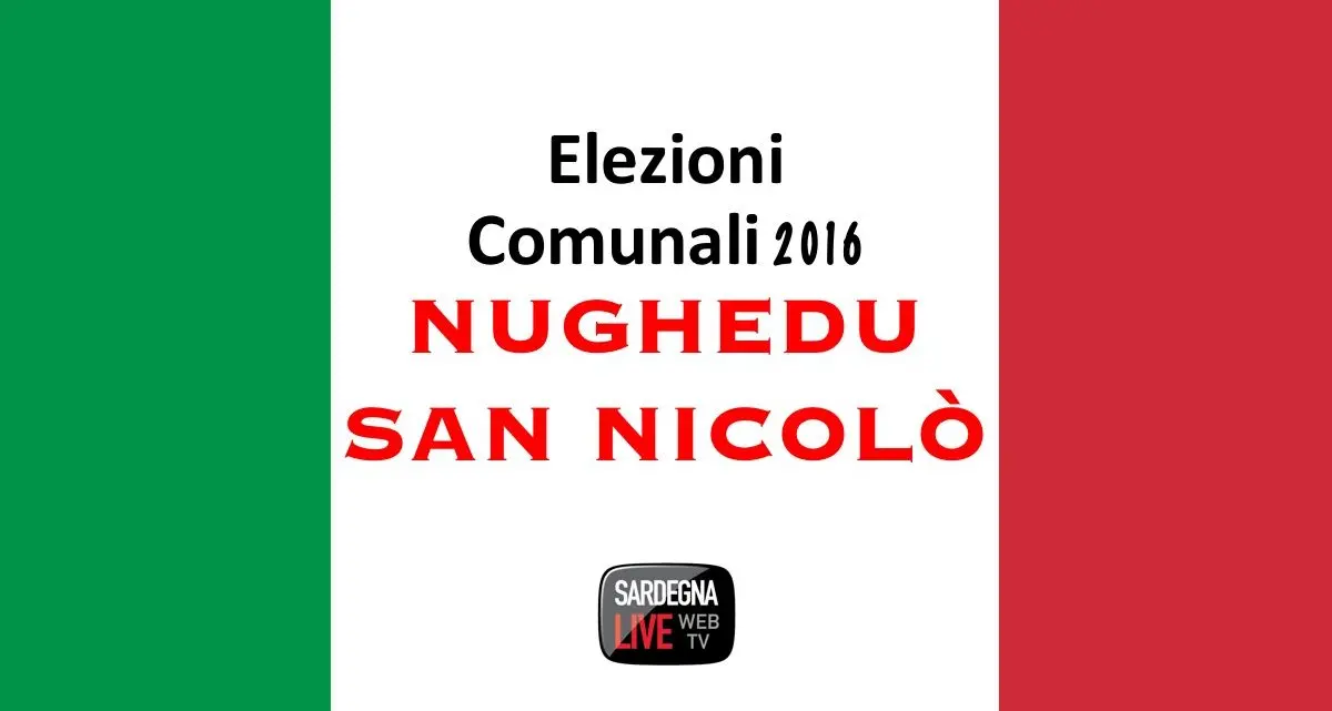 Nughedu San Nicolò. Elezione del sindaco e rinnovo del Consiglio comunale