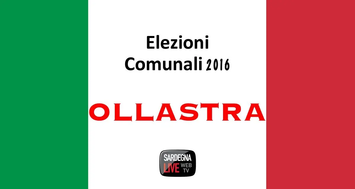 Ollastra. Elezione del sindaco e rinnovo del Consiglio comunale