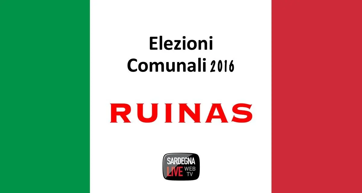 Ruinas. Elezione del sindaco e rinnovo del Consiglio comunale