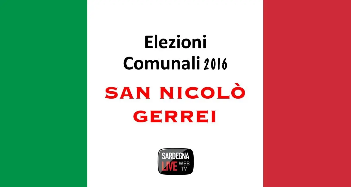 San Nicolò Gerrei. Elezione del sindaco e rinnovo del Consiglio comunale