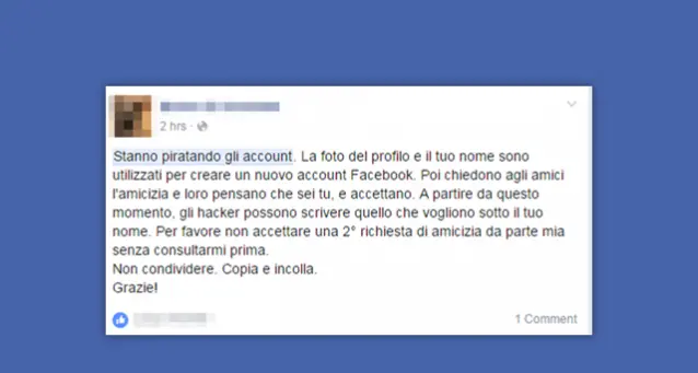 Virus su Facebook. Occhio alle bufale