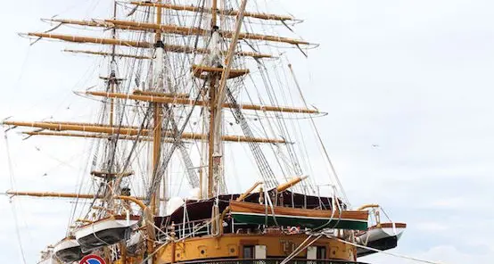 A Cagliari la Amerigo Vespucci. LE FOTO