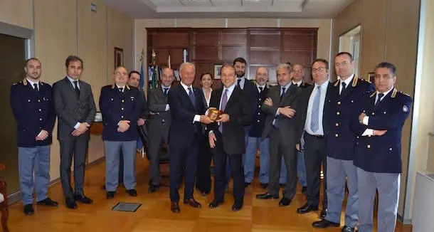 Il neo Procuratore Caria visita la Questura