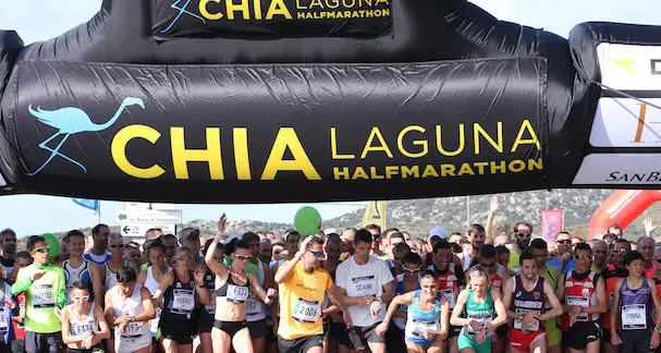 Chia Laguna Half Marathon: vince Stefano La Rosa