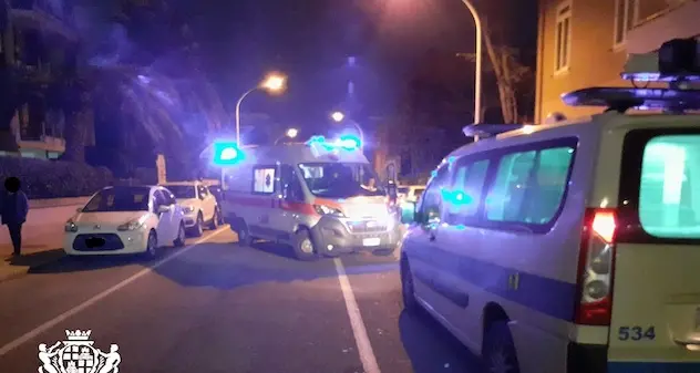 Cagliari. Incidente in via Cagna: auto contro bici. Ciclista in ospedale