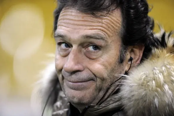 PARMA, ITALY - DECEMBER 21:  President Massimo Cellino of Cagliari Calcio during the Serie A match between Cagliari Calcio and FC Juventus at Stadio Ennio Tardini on December 21, 2012 in Parma, Italy.  (Photo by Claudio Villa/Getty Images)