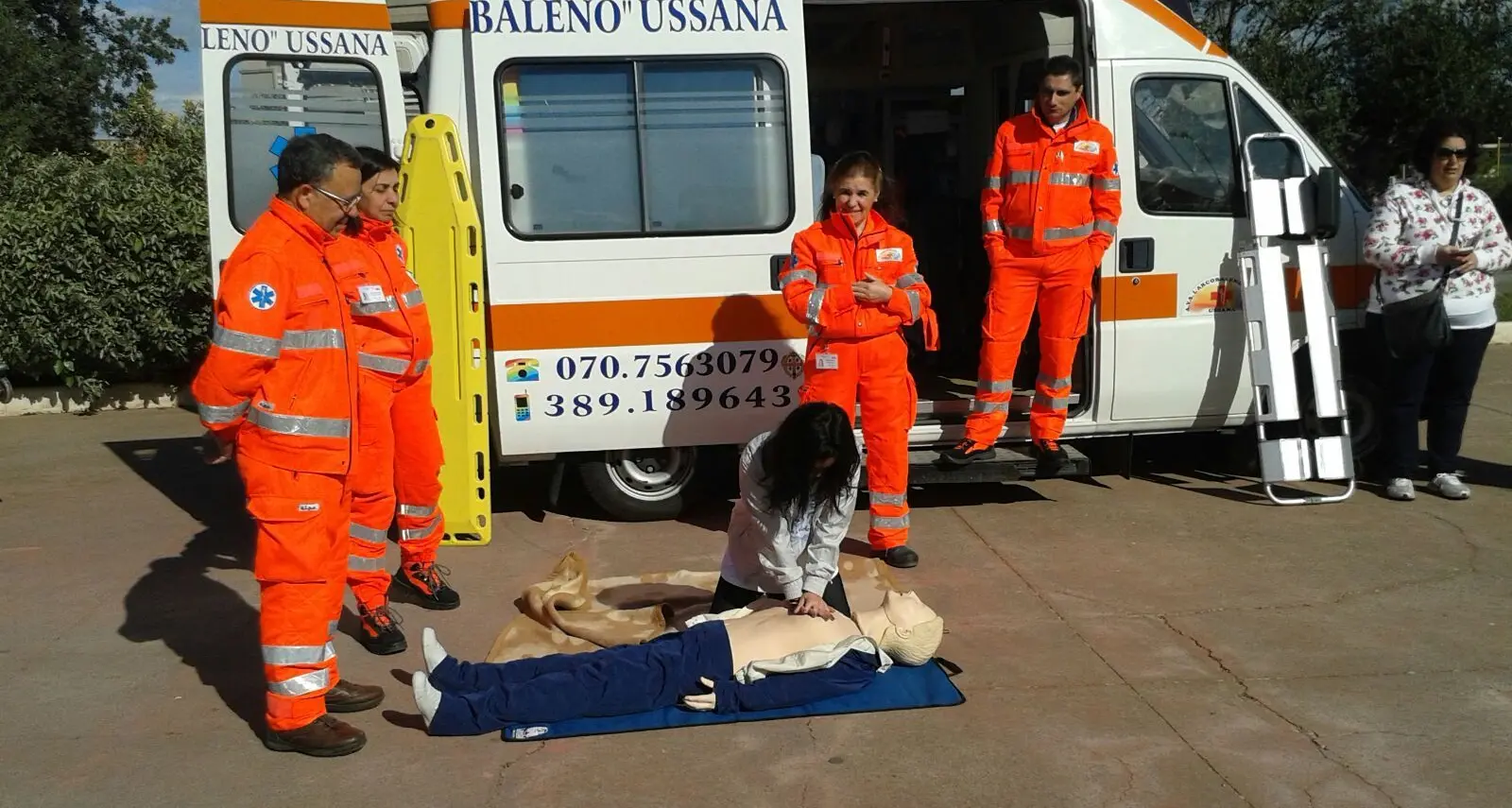 Lezioni di primo soccorso ai ragazzi delle medie