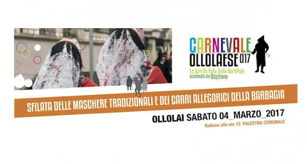 Sabato a Ollolai la grande sfilata delle maschere tradizionali e dei carri allegorici della Barbagia