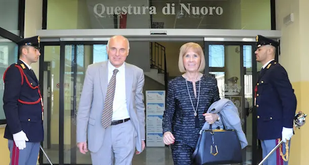 Visita in Questura del prefetto Daniela Parisi