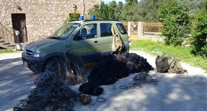 Caccia senza l'abilitazione e trappole in zone protette: 12 indagati nel Sulcis