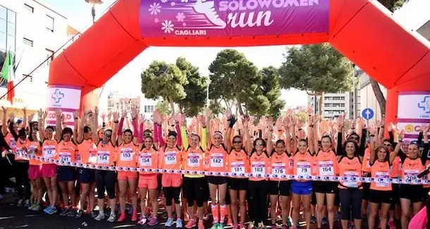 \"Cagliari SoloWomenRun\" premia tre associazioni locali che aiutano le donne e le loro famiglie