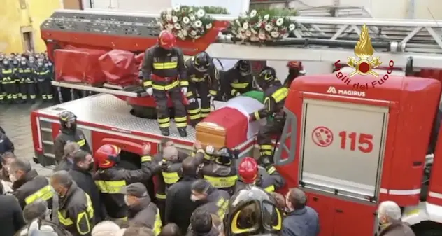 Ossi. L'ultimo saluto del Corpo Nazionale a Tonello Scanu