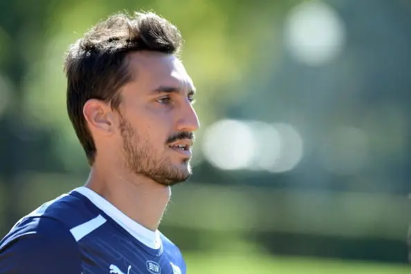 FLORENCE, ITALY - SEPTEMBER 04:  Davide Astori of Italy during a training session at Coverciano on September 4, 2013 in Florence, Italy.  (Photo by Claudio Villa/Getty Images)