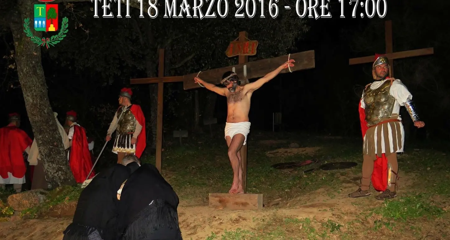 Venerdì a Teti la seconda edizione della Via Crucis vivente