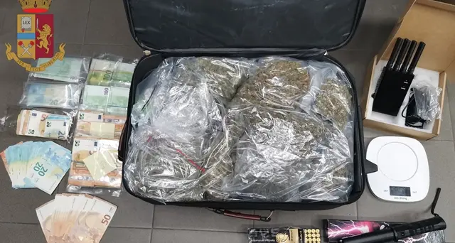 Percepiscono il reddito di cittadinanza, ma in casa i poliziotti trovano droga e oltre 50mila euro in contanti. VIDEO