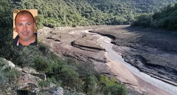 Desolazione nella Diga di Gutturu Mannu, Emilio Garau: “Quei 200mila metri cubi d’acqua? Svaniti nel nulla”