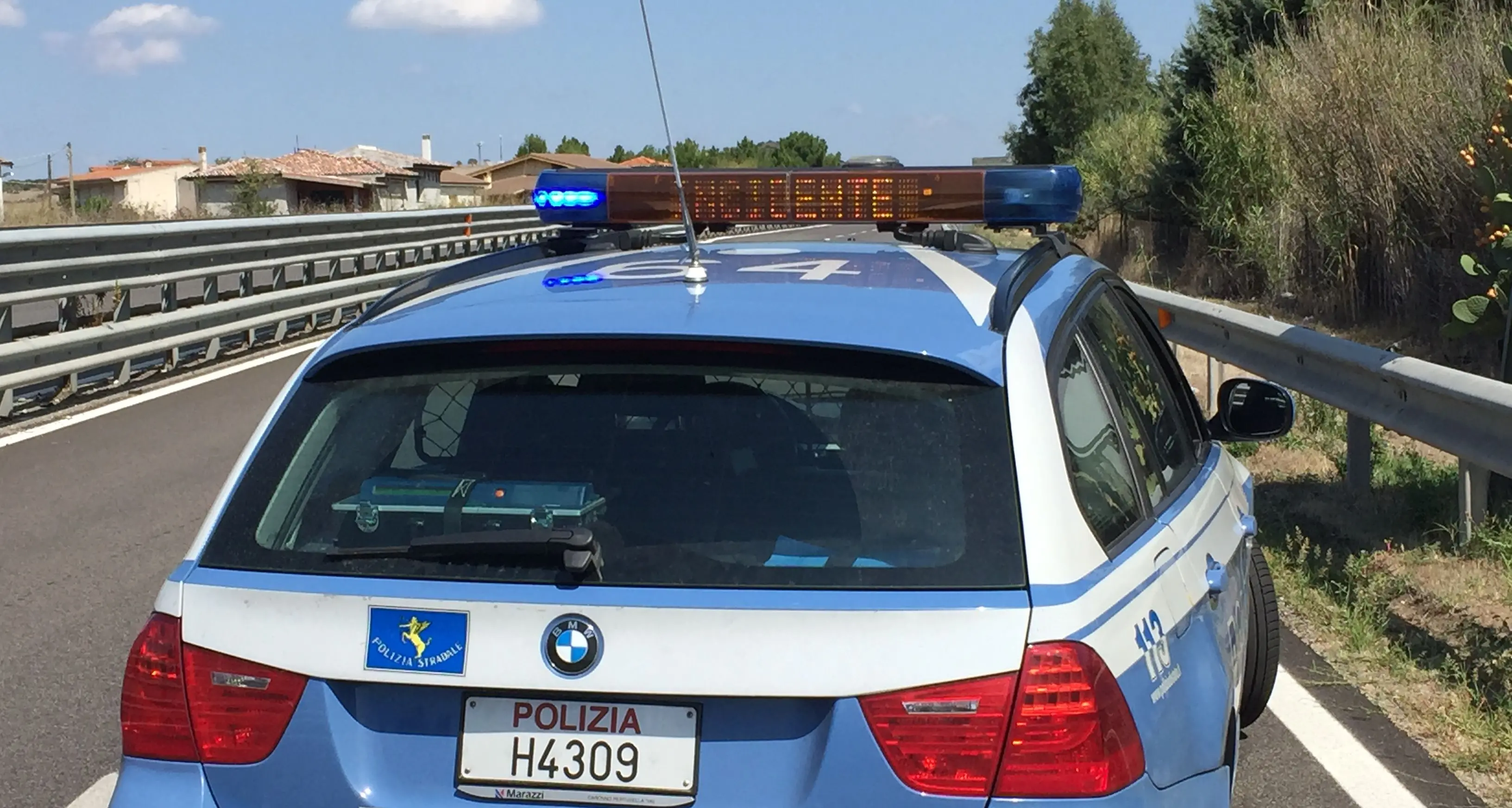 Polizia stradale: rilevati in Sardegna mille incidenti nel 2015