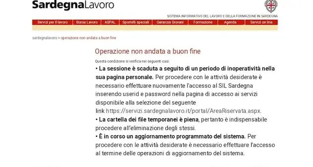 Indennità una tantum di 7mila euro. Domande al via oggi: ma il sito Sardegna Lavoro va in “tilt”