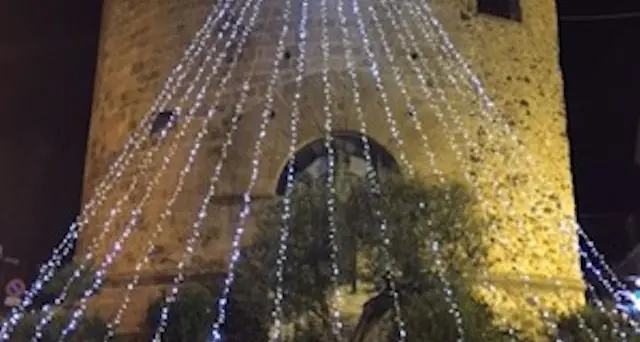 Accensione delle luci dell'Albero di Natale