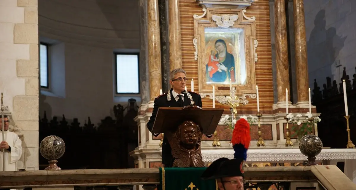 I Carabinieri celebrano la ricorrenza della Virgo Fidelio, commemorano il 74° anniversario della battaglia di Culqualber e la giornata dell'orfano