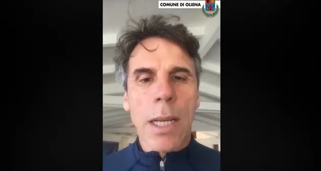 Screening Regione. Gianfranco Zola appello agli olienesi: \"Agite da squadra, fate il tampone\"