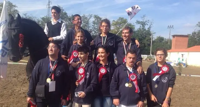 Campionato Italiano di Equitazione Fisdir: trionfa il club ippico Capuano di Alghero