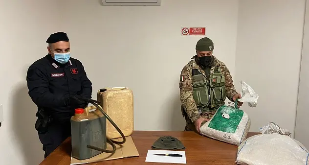 Allevatore sorpreso dai carabinieri mentre rubava gasolio e mangime