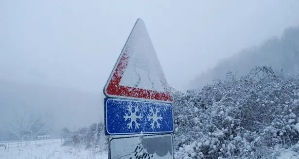 Neve e gelo sull'Italia. \"Burian\" lascia il segno anche in Sardegna