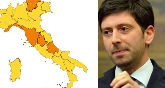 Toscana, Liguria, Abruzzo e Trento in zona arancione da oggi