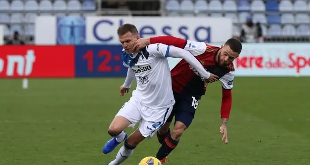 Cagliari-Atalanta 0-1, che beffa nel finale