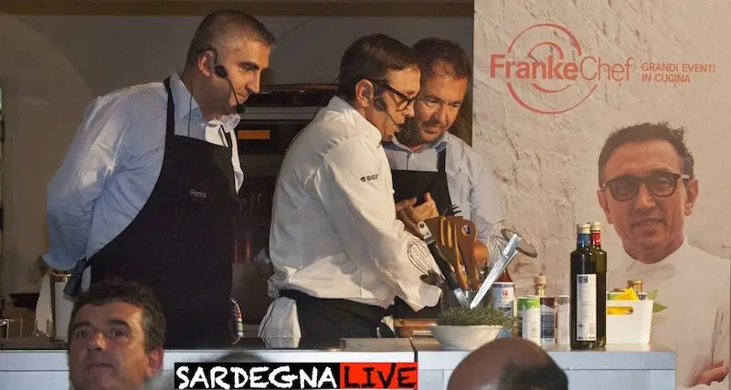 Franke Chef, tappa ad Alghero. Bruno Barbieri all'hotel El Faro