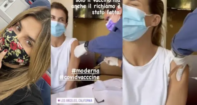 Elisabetta Canalis parla della sua esperienza con il vaccino. Le chiedono: “Hai avuto reazioni particolari?”