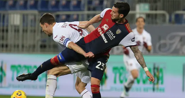 Cagliari-Torino 0-1, Bremer affossa Di Francesco