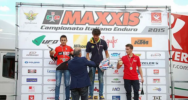 Claudio Spanu è vice campione italiano di Enduro under 23