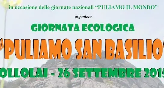 Sabato la giornata ecologica “Puliamo San Basilio”