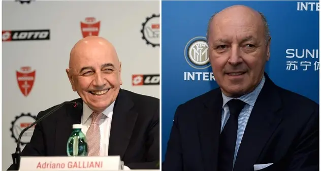 Ricoverati per Covid Adriano Galliani e Beppe Marotta