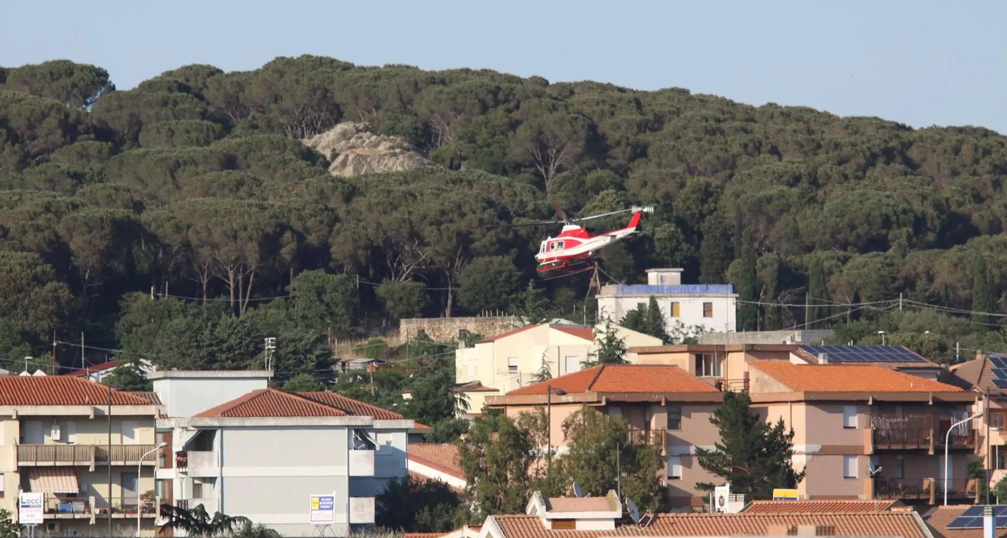 Grave incidente per un motociclista tedesco. Soccorso dall'elicottero dei Vigili del fuoco si trova ora ricoverato al San Francesco