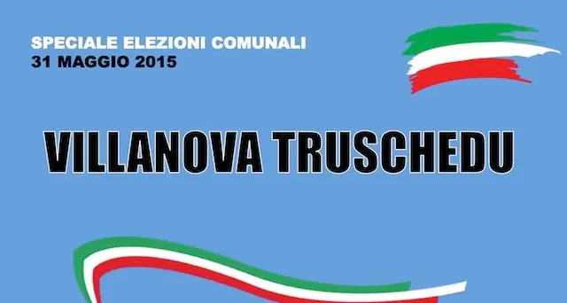 Villanova Truschedu. Elezioni Comunali 31 maggio 2015. I risultati delle votazioni