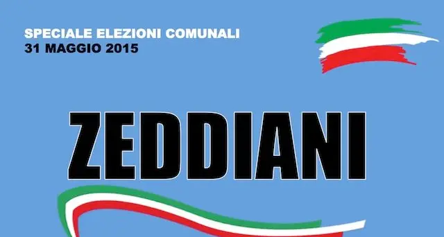 Zeddiani. Elezioni Comunali 31 maggio 2015. I risultati delle votazioni