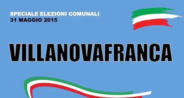 Villanovafranca. Elezioni Comunali 31 maggio 2015. I risultati delle votazioni