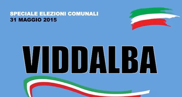 Viddalba. Elezioni Comunali 31 maggio 2015. I risultati delle votazioni