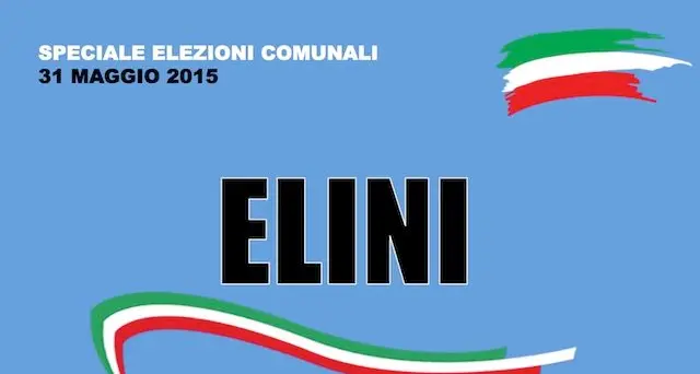 Elini. Elezioni Comunali 31 maggio 2015. I risultati delle votazioni