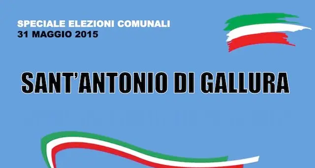 Sant'Antonio di Gallura. Elezioni Comunali 31 maggio 2015. I risultati delle votazioni